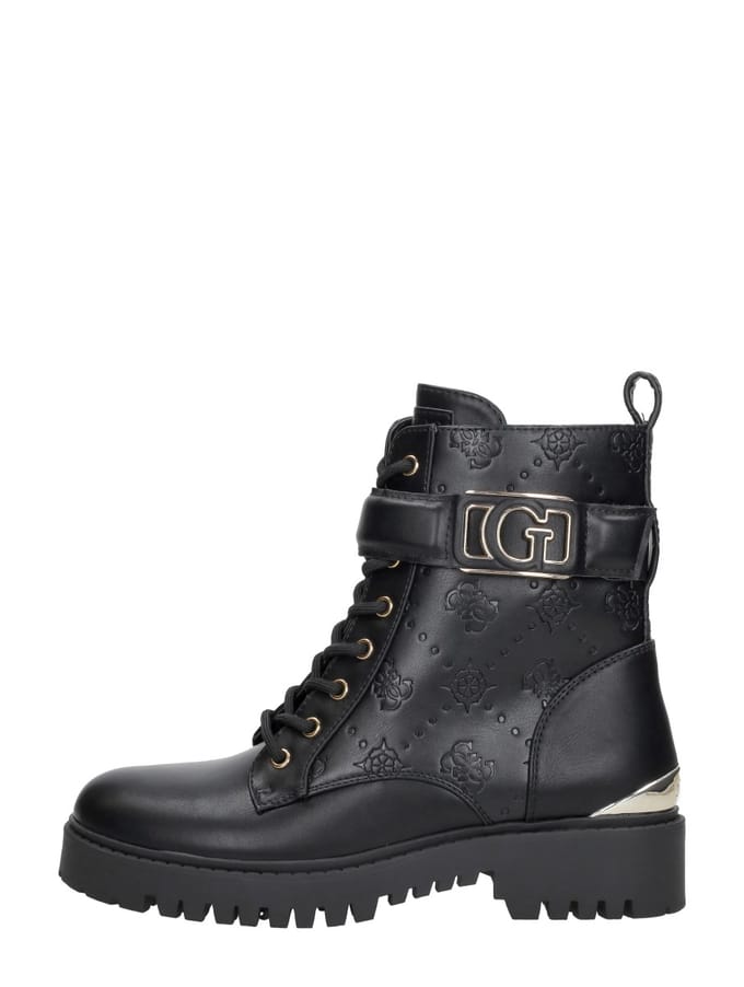 Guess Oranda Veterschoenen Hoog - zwart - Maat 38