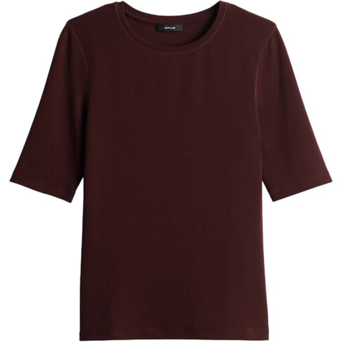 Slim Fit t-shirt met wol model 'Sorela'