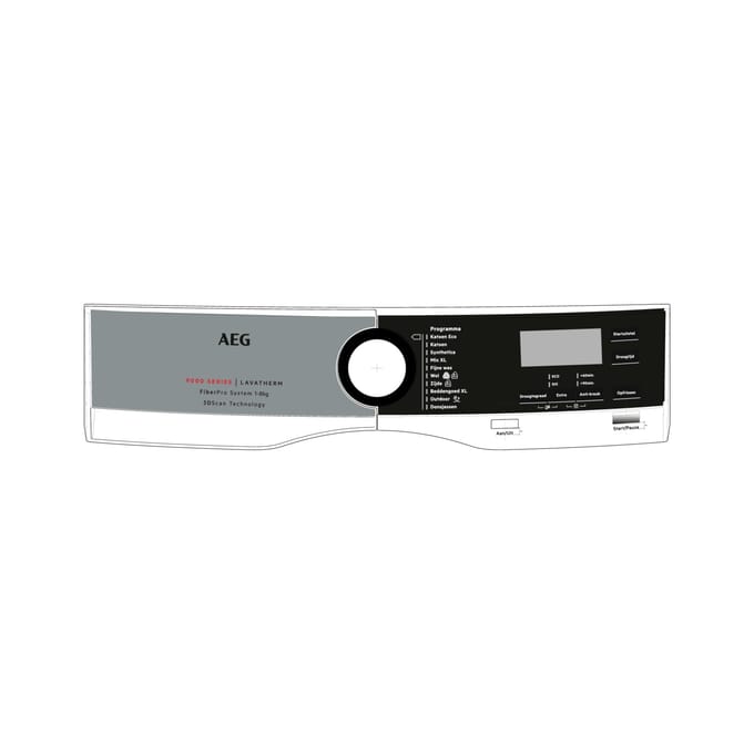 AEG controlepaneel, wit, AEG 140173214010