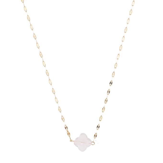 Go Dutch Label Collier klaver goud N2826-4