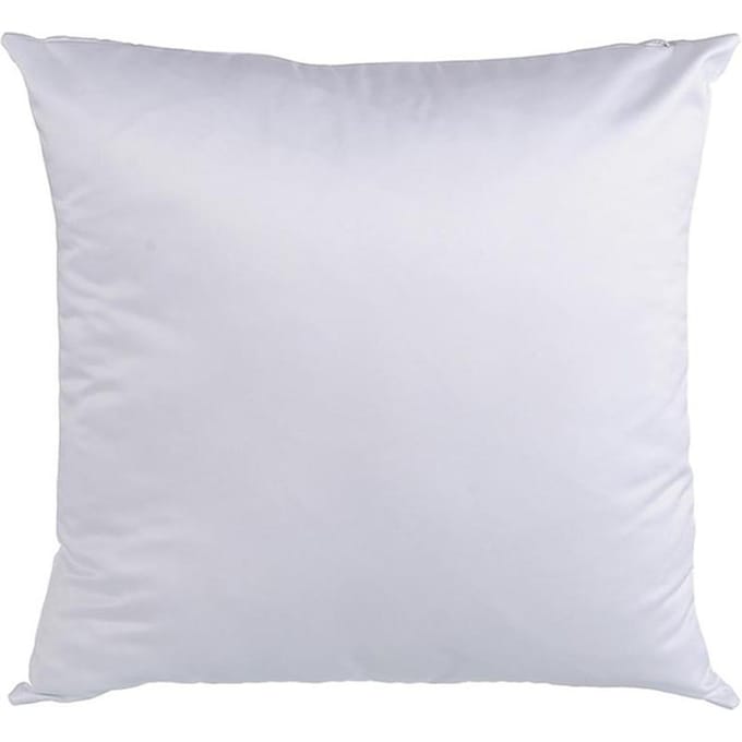 10Pcs Taies d'oreiller à sublimation DIY Blanches vierges Polyester Peau de pêche Housse de coussin Transfert thermique Housse de coussin décoratif pour la maison 45x45cm blanc
