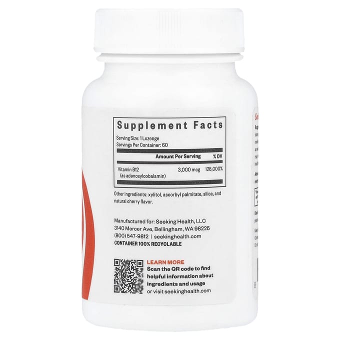 Adeno B12, 3.000 mcg, 60 Zuigtabletten