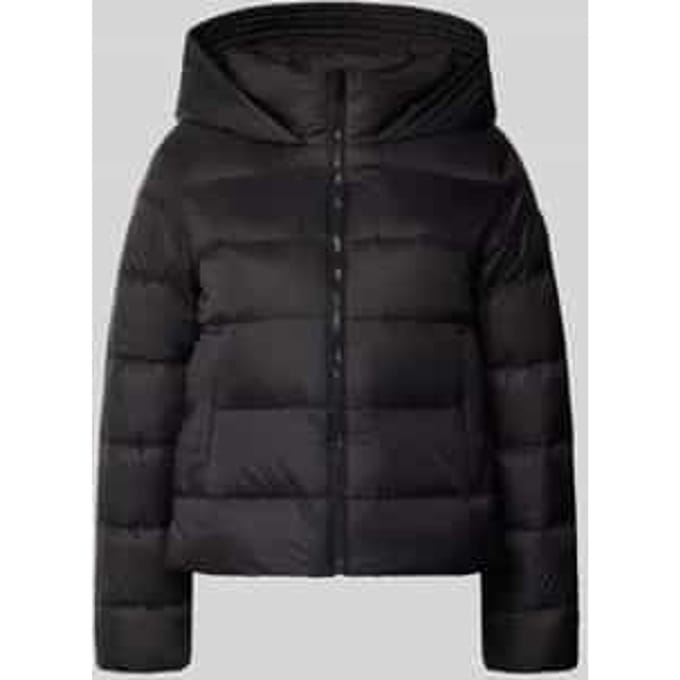 Regular fit donsjack met labelpatch