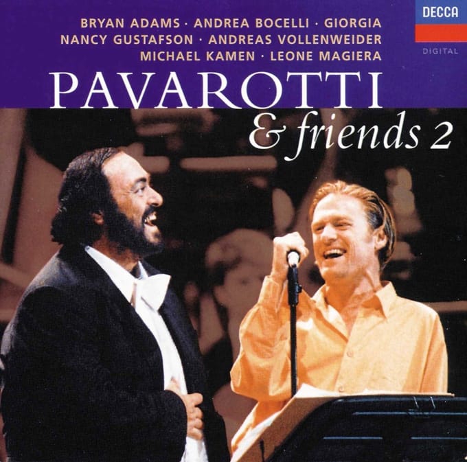 Luciano Pavarotti, Bryan Adams, Nancy Gustafson - Pavarotti & Friends 2 (CD)