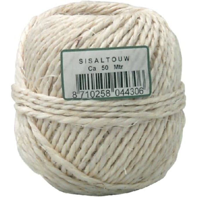 Sisaltouw Muller 2-draads Ø ±3mm ca 50 meter