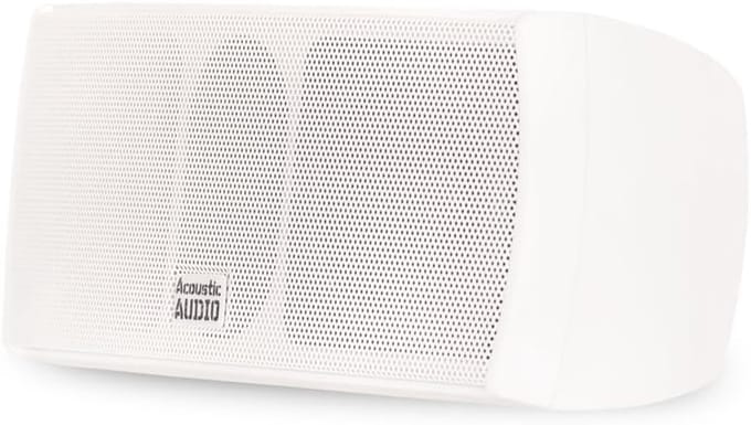 Indoor Center Speaker - Boekenplank Luidspreker - Home Theater Geluid - Full Range Geluid - 92 x 203 cm - Wit