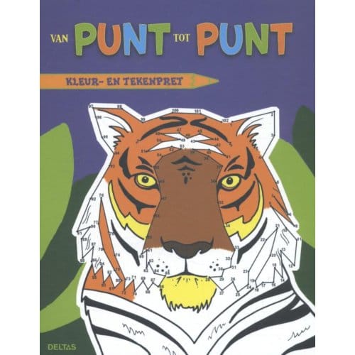 Van punt tot punt kleur- en tekenpret Kleurboeken