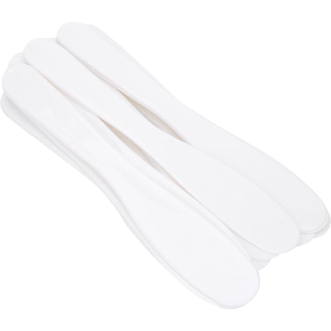 12 stuks DIY Gezichtsmasker Spatel Thuis Huidverzorging Masker Menglepel Applicator Accessoire white
