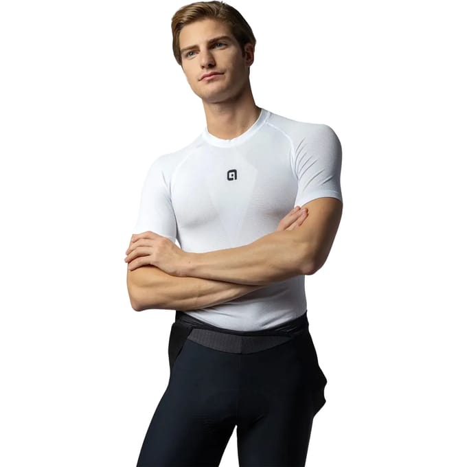 Ale S1 Spring Korte Mouwen Basislaag Wit L-XL Man