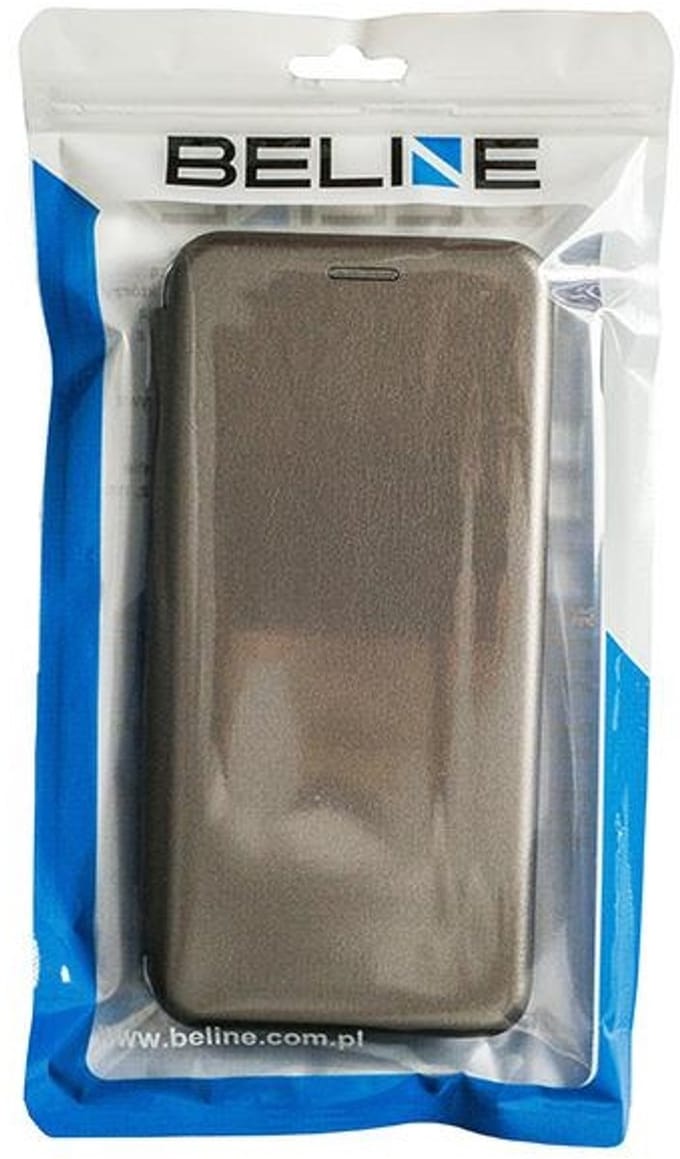 Beline Book Magnetic Serie - Smartphone Etui - Magnetisch Sluiting - Document Vakjes - Staal