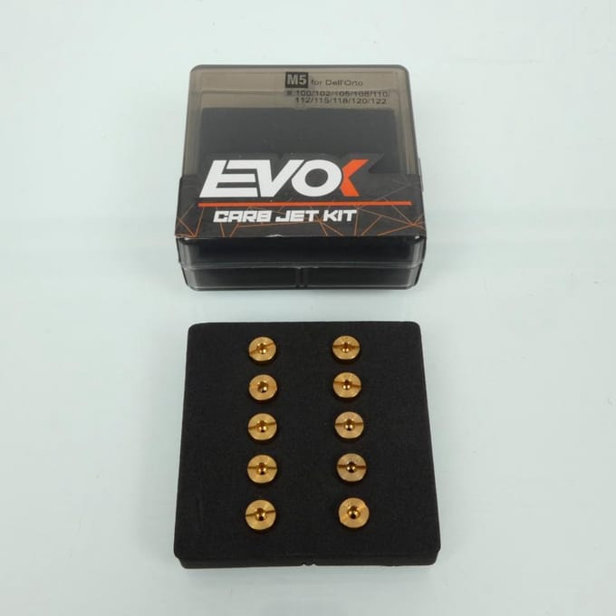 Gicleur de carburateur EVOK pour Auto Taille 100 à 122 Neuf