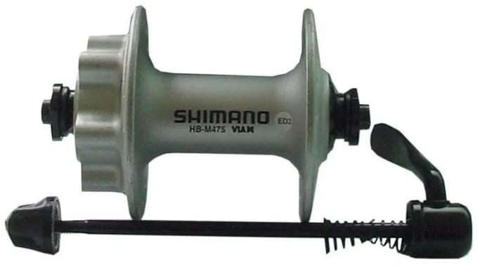 Shimano Hbm475 6b Dsic Voornaaf Zilver 36H / 100 mm