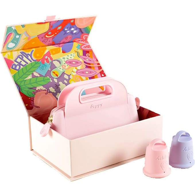 Beppy - Menstruatiecup - Cotton Candy - 2 stuks