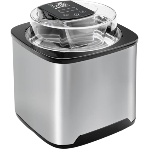 FRITEL IJsmachine IM 1252 - IJsmaker / Roomijs / Sorbet - 2L - Vrieskom - Touchscreen Display - Digitale Timer + Vulopening