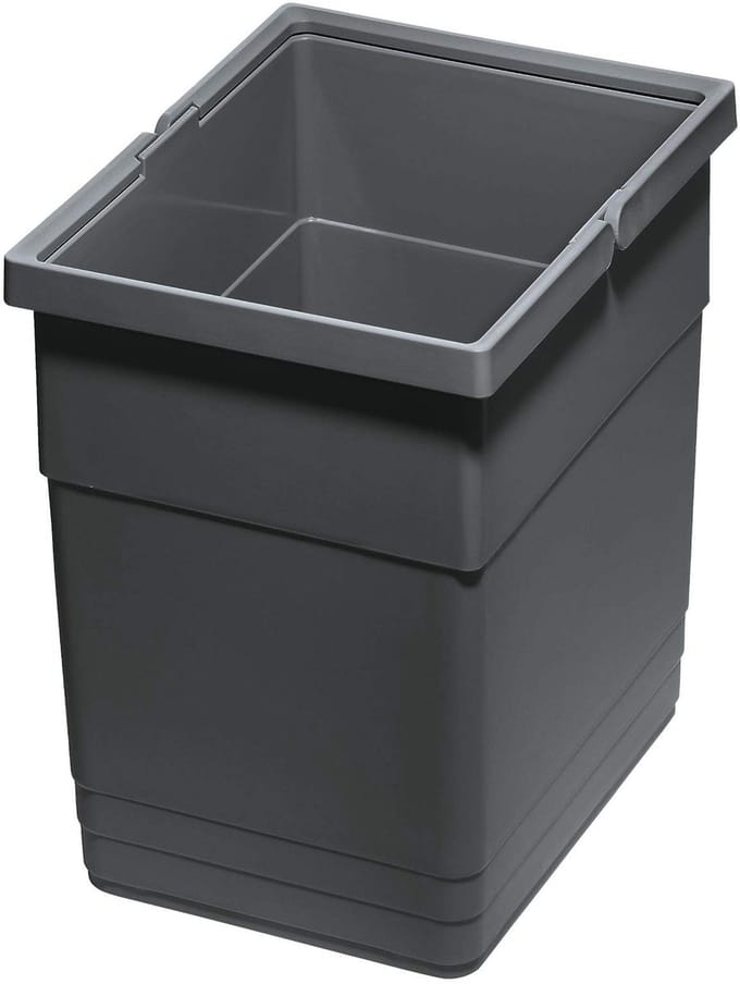 Ninka eins2vier Afvalbak 13,5 L 275 x 210 x 280 mm donkergrijs