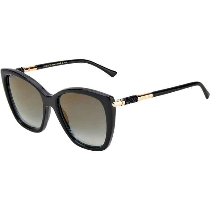 Jimmy Choo Rose 807 FQ zwarte zonnebril