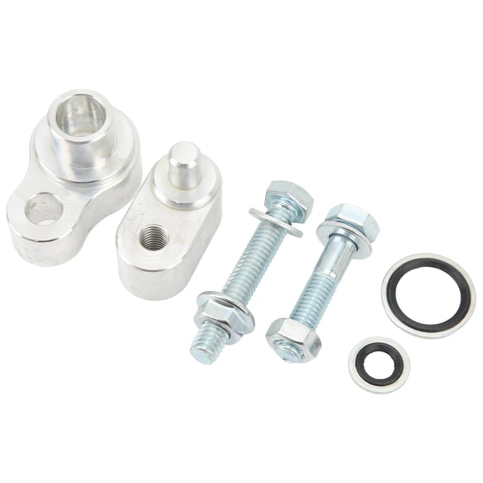 Achter AC Afsluitkit Aluminiumlegering Airconditioning Afsluitbout Pakkingsset voor Traverse white