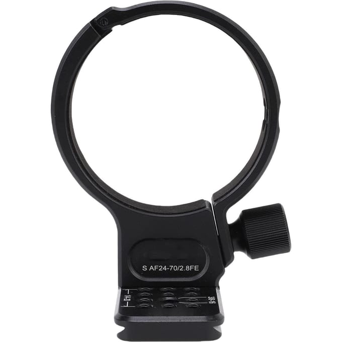 Statiefmontagering Geschikt voor Samyang AF24 70mm F2.8 Lens Aluminiumlegering Ondersteuningskraag 69mm Snelkoppelingsplaat black