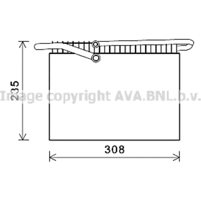 Verdamper, airconditioning HIGHWAY AUTOMOTIVE VLV064