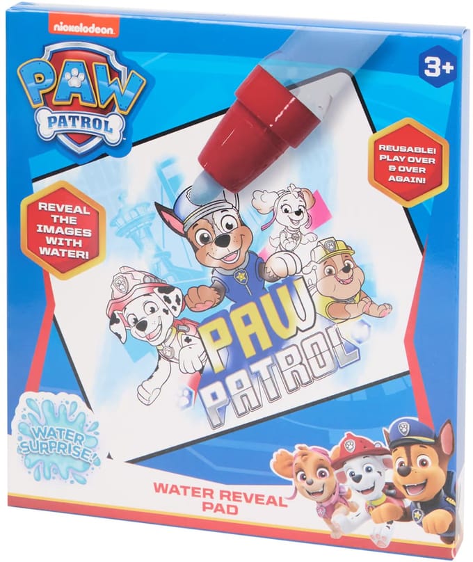 Paw Patrol Magisch Waterkleurblok Met Waterstift