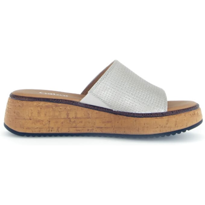 Gabor 62.820.61 - dames slipper - Beige - maat 40 (EU) 6.5 (UK)