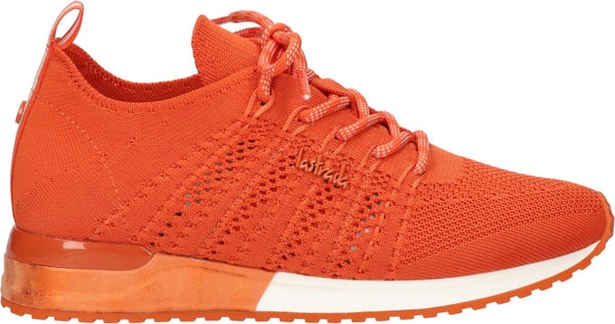 La Strada Sneaker Oranje Knitted - Damesschoenen - Maat - 36