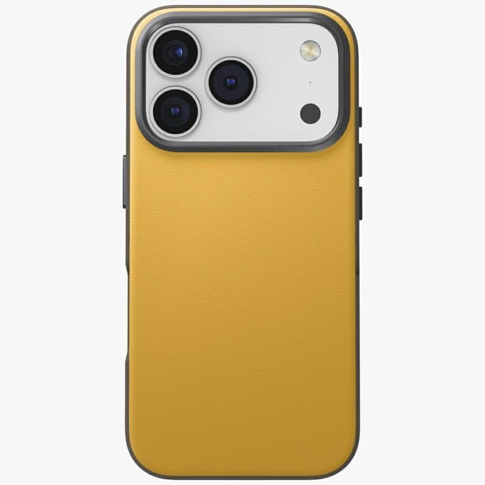 Hoesje Voor Iphone 17 Pro Uniq Lyden Ds - Magclick, Geel-Grijs, Behuizing, Case