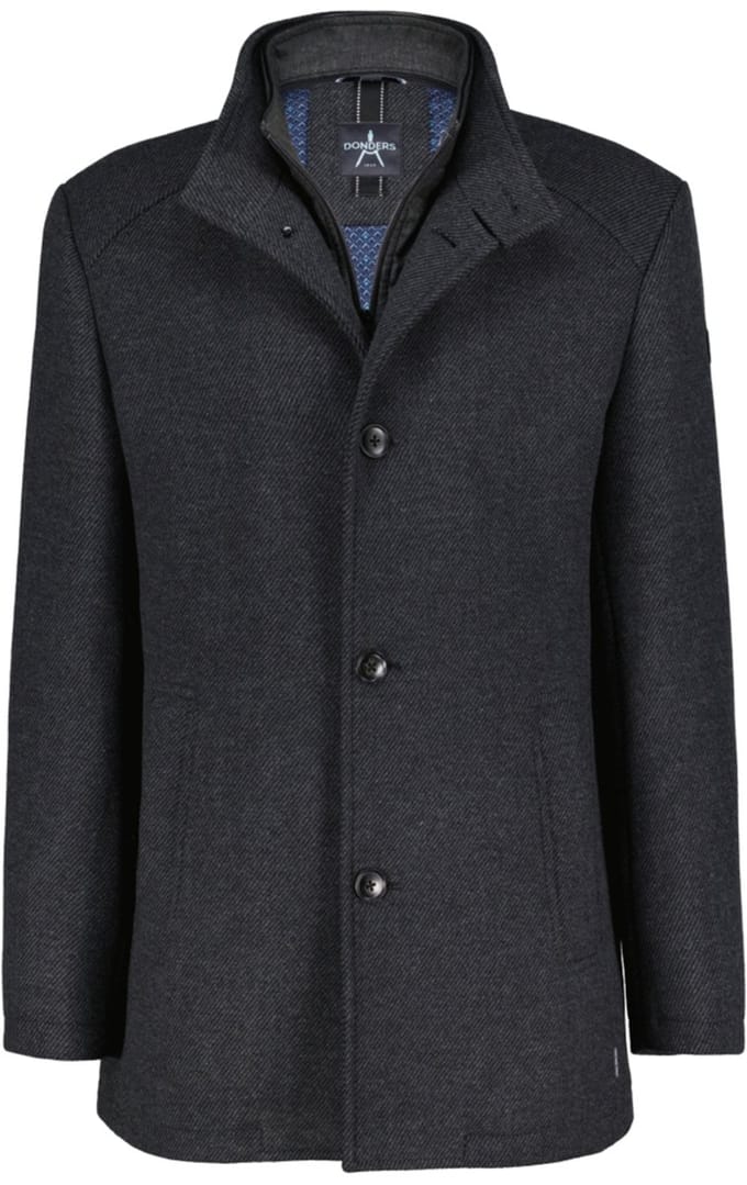 Donders Jas Wooddown Wool Coat 21807 3 982 Mannen Maat - XL
