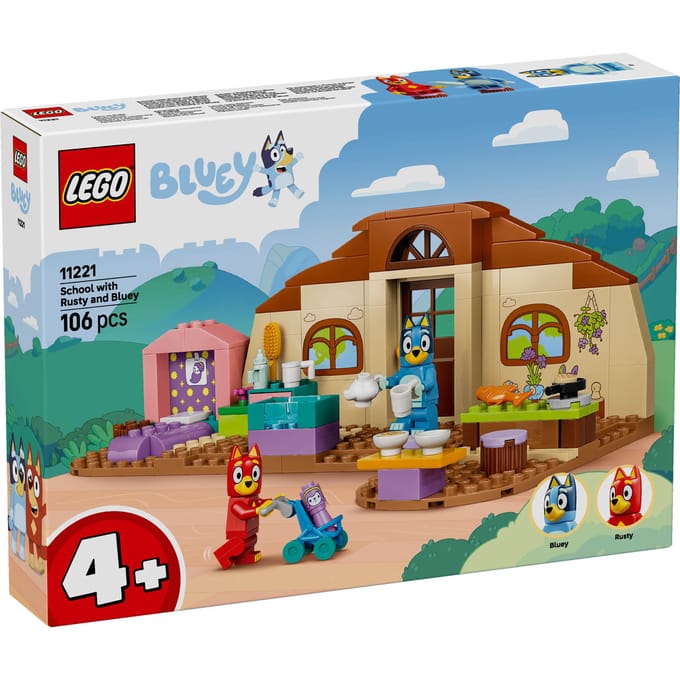 LEGO DC SuperHeroes LEGO® DC COMICS SUPER HEROES 11221 School met Rusty en Bluey