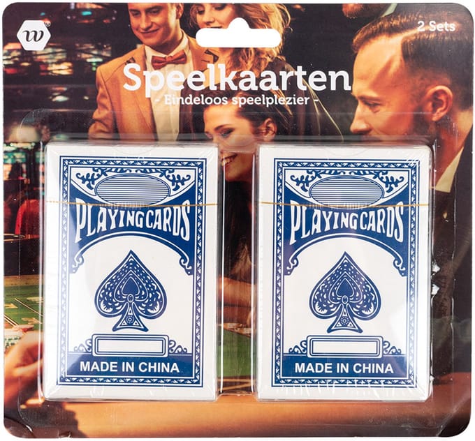 Speelkaarten - Pokerkaarten - bridge kaarten - Playing cards - 2 sets