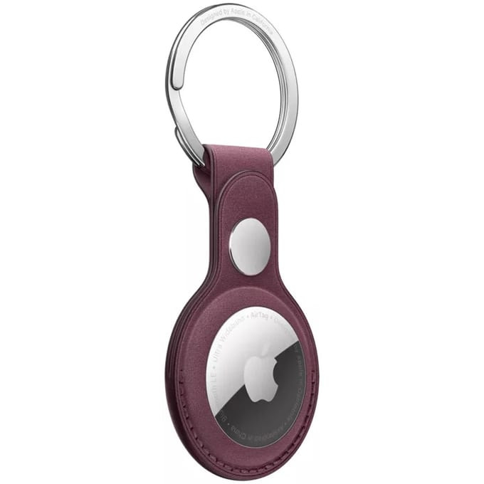 Apple - AirTag Sleutelhanger - FineWoven Key Ring - Mulberry