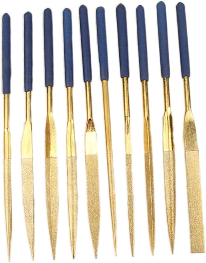 ARTIBETTER 10 Wood Grater Needle Files With Diamond Coating
