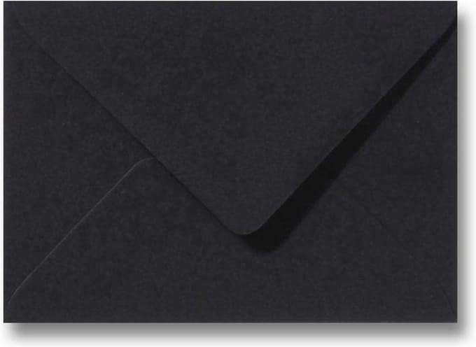 Envelop 9 x 14 Zwart, 100 stuks