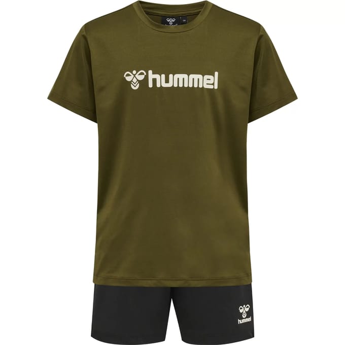 Kindershortset Hummel Plag