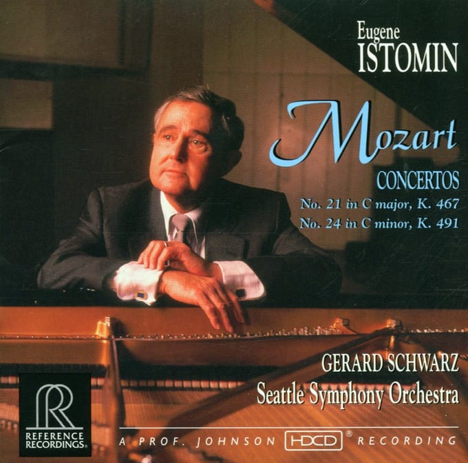 Eugene Istomin, Gerard Schwarz, Seattle Symphony Orchestra - Mozart: Piano Concertos 21 & 24 (CD)