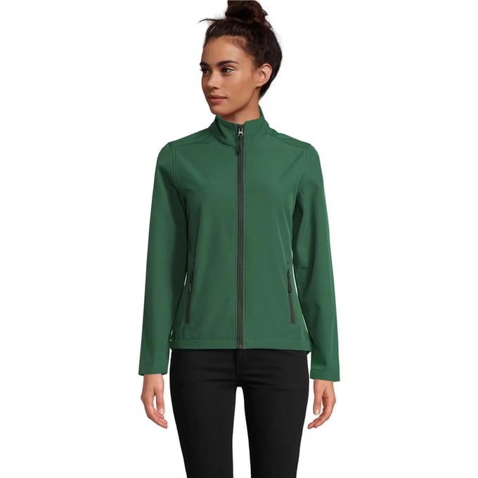 SOL'S Women´s Softshell Zip Jacket Race L838 - Bottle Green - M