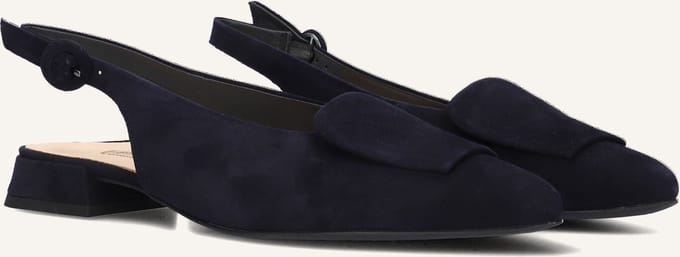 Paul Green 6090 Slingbacks Dames - Blauw - Maat 37,5