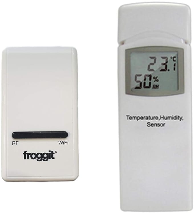 Weer Server Dongle - Weerstation Hub - Data Ophalen - Wi-Fi Connectiviteit - Incl. Thermo Sensor