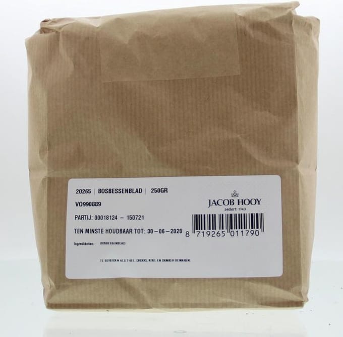 Jacob Hooy Bosbessenblad 250 Gram