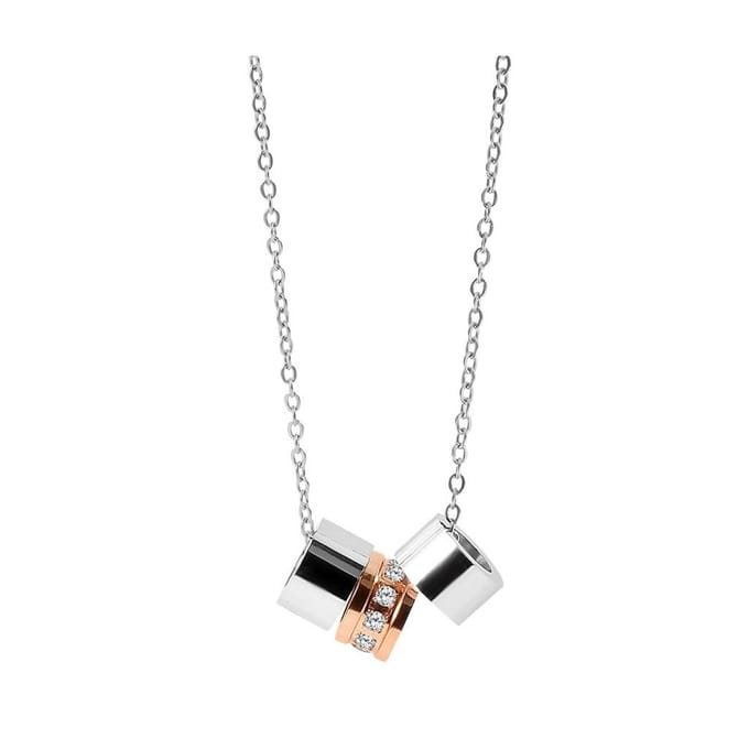 AKZENT Akzent damesketting met hanger Myla, ionenplating