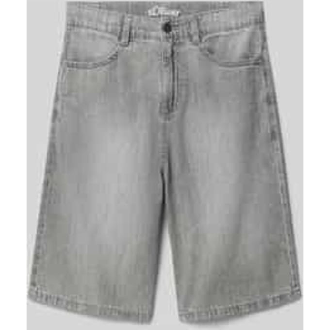 slim fit bermuda's van puur katoen