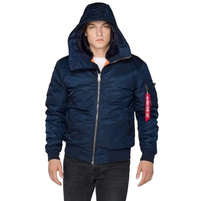 Hooded bomber Alpha Industries MA-1