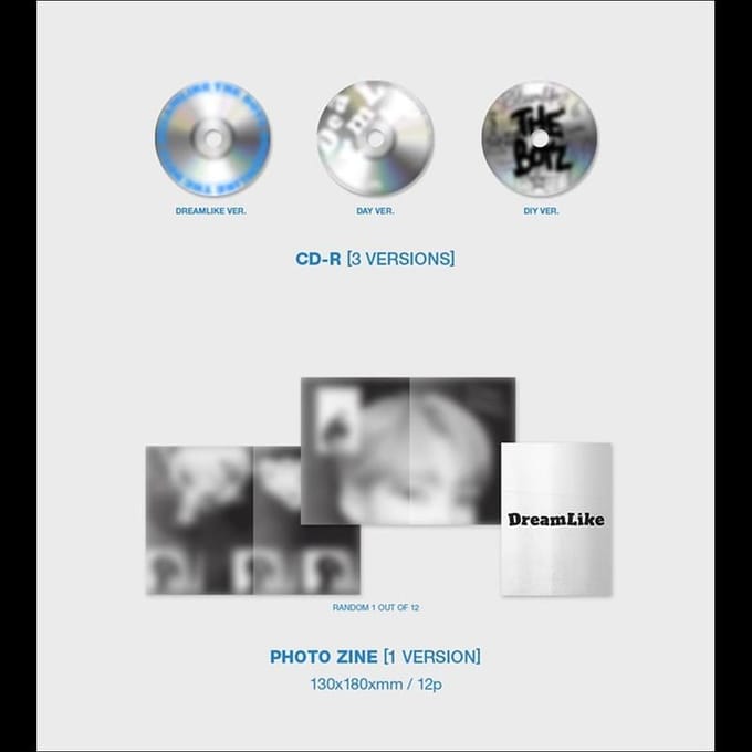 THE BOYZ [DREAMLIKE] Mini 4e album Random blue