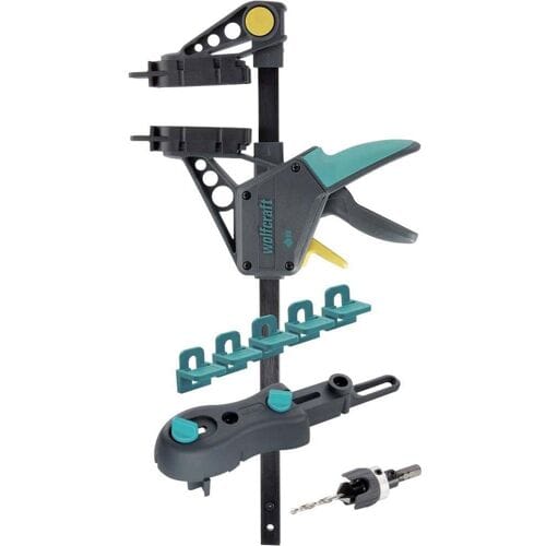wolfcraft - Terrasbouw Set - Vlonderbevestiging - 11 delig - 6988000