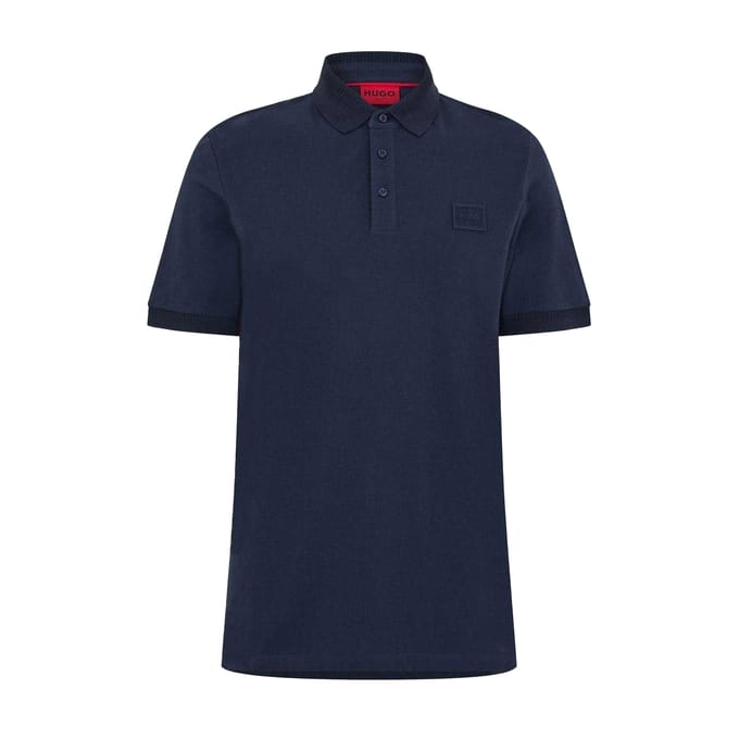 Hugo Heren Dereso Regular Poloshirt (Donkerblauw)