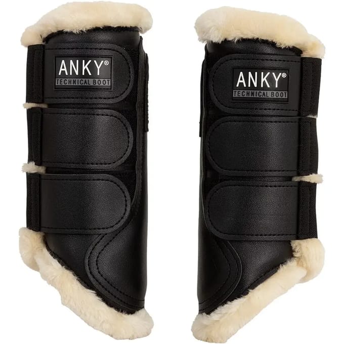 Anky Beenbeschermers Anky Active Gel Impact Atb22001 Zwart