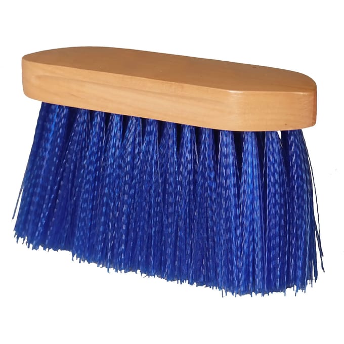 Horka Borstel Hout Lang Hard Blauw - One size