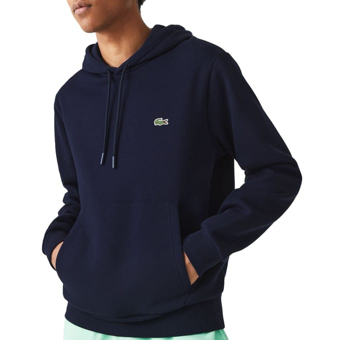 Lacoste Bio Cotton Fleece Hoodie Heren