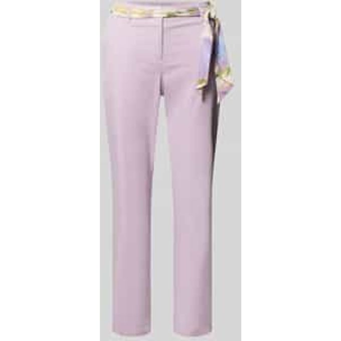 Slim fit chino met viscose