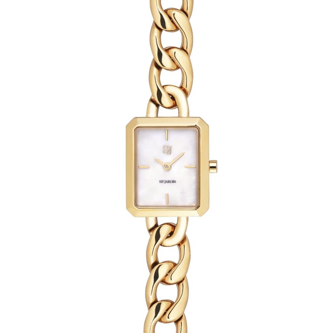 Sif Jakobs Gisella dames horloge SJ-W1022-YG -goudkleurig